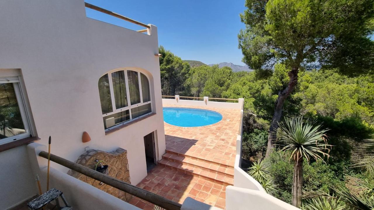 Ibiza Dream Villa Denia, Seaview, Pool, Bbq, Airco, Wifi 외부 사진